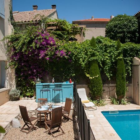 Maison Pelissier Bed And Breakfast With Sweeming Pool Cuxac-dʼAude Dış mekan fotoğraf