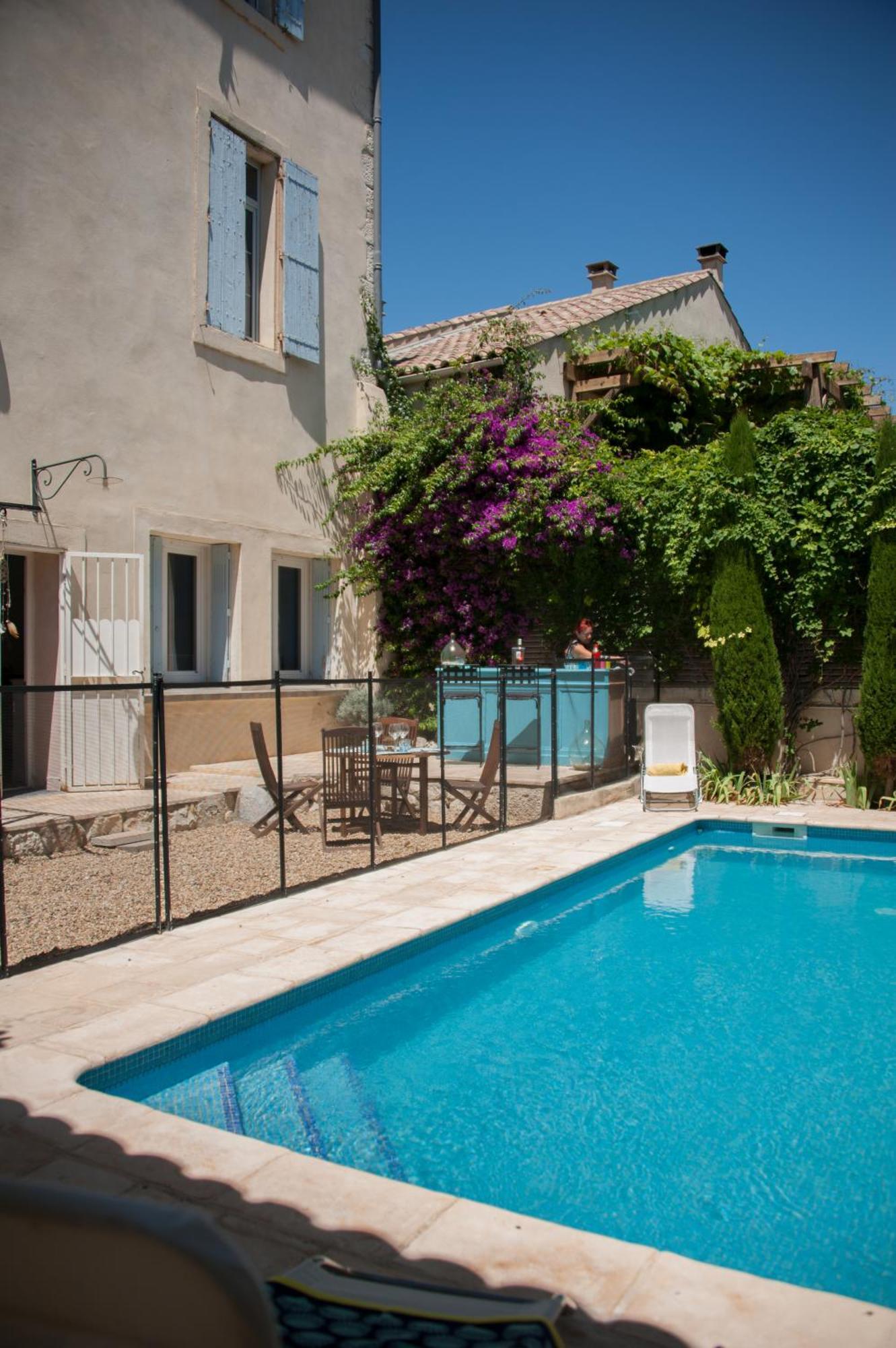 Maison Pelissier Bed And Breakfast With Sweeming Pool Cuxac-dʼAude Dış mekan fotoğraf